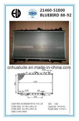 High Quality Aluminum Brazed Welding Car Radiators for Blue Bird 88-92