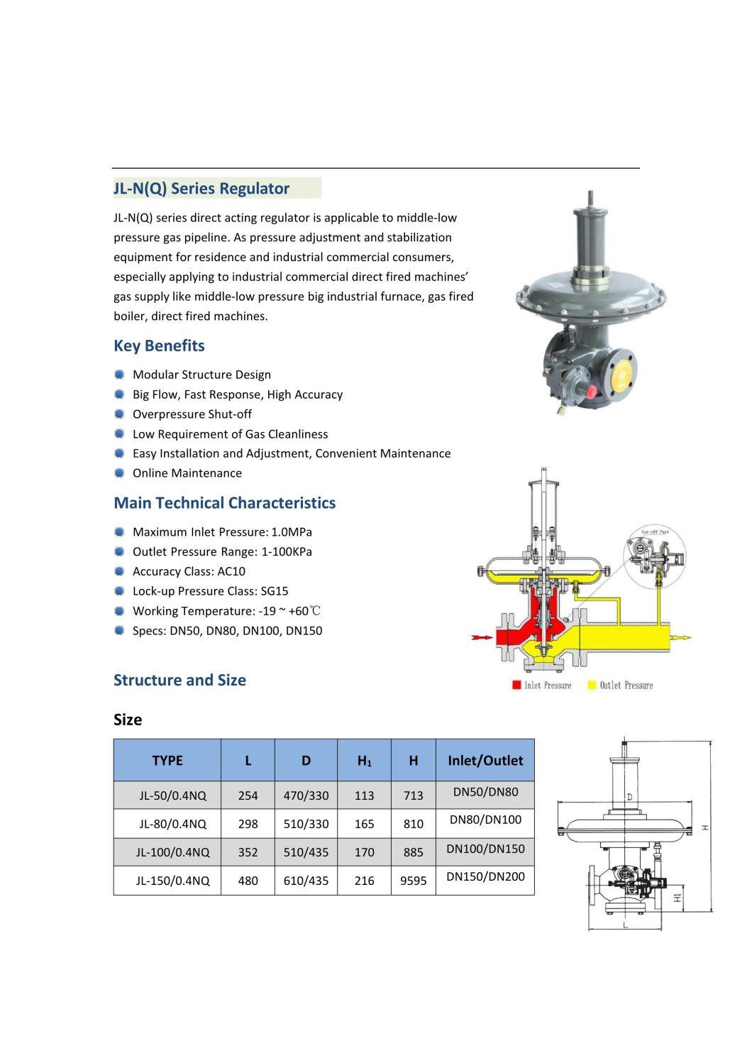 CNG Natural Gas Pressure Reducer Regulator