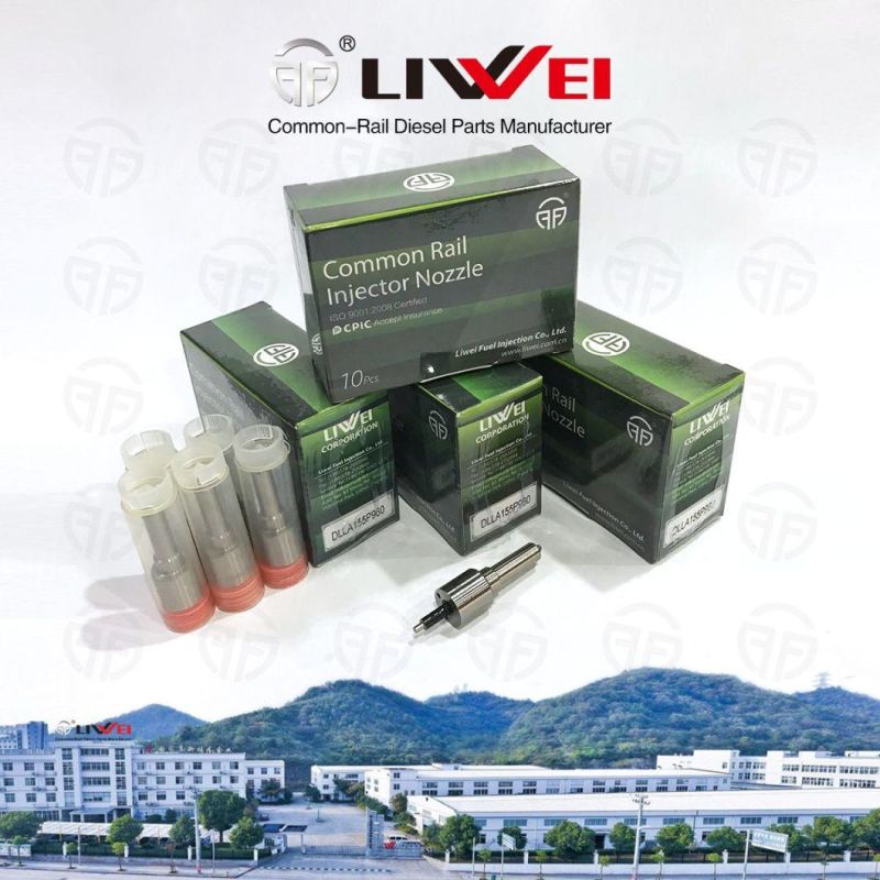 Liwei Brand Fuel Nozzle Dlla 142p 933 Dlla 142p933 for Common Rail Diesel Injector 095000-6290