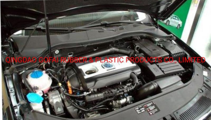 Car Accessories 90 Degree Customized NBR EPDM Water Intercooler Silicone Moulded Radiator Elbow Rubber Hoses Pipe for Automotive