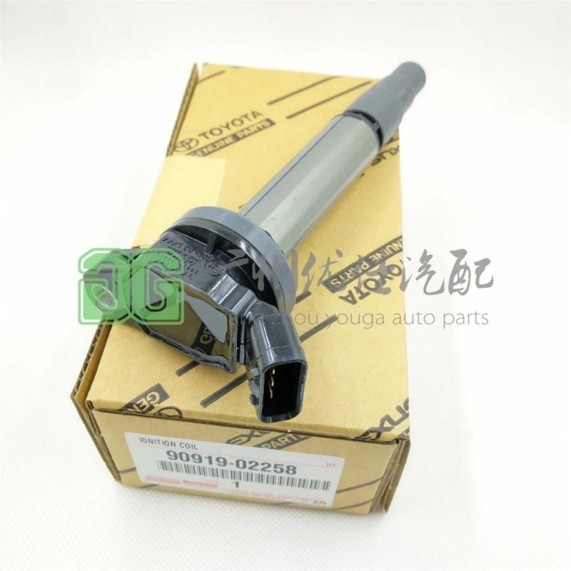 Factory Direct Sales Auto Parts Ignition Coil OEM 90919-02258 for Toyota