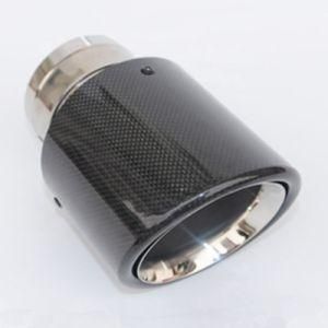 Akrapovic Exhaust Tip Glossy Carbon Fiber End Pipe All Size out: 76 89 101 114mm