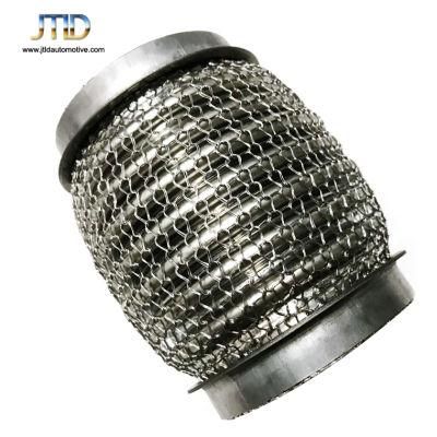 Universal Stainless Steel Outer Wire Mesh Knitted Flexible Tube Exhaust Pipe with Interlock