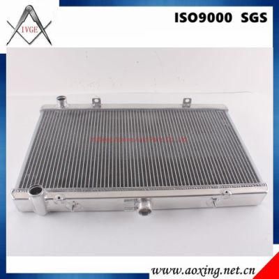 Aluminum Efficient Cooling Aluminum Auto Radiator for Nissan 240sx 89 Ka Manual Air Cooler
