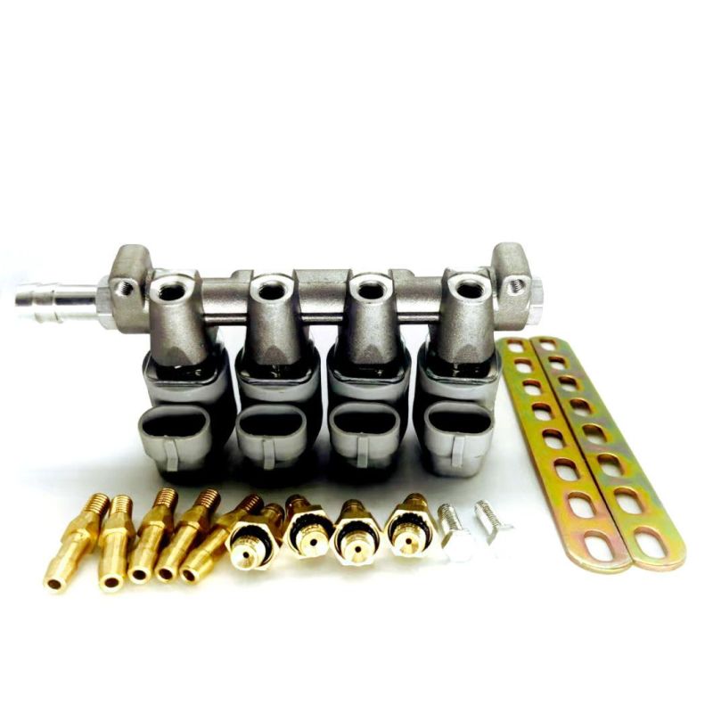 Llano Ln-Lig1 2 Ohm Injector Rail for 4 Cylinder Engine