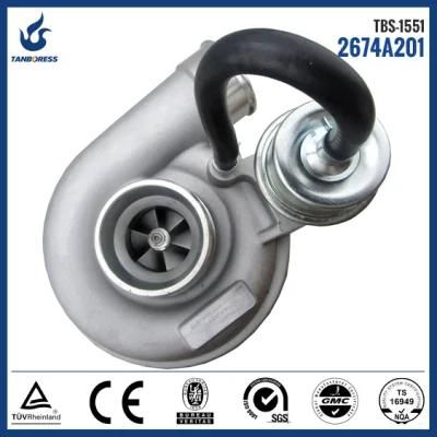 Perkins GT2556S 2674A201 Turbo &amp; CHRA Cartridge Core &amp; Turbo spare parts engine: T4.40 T440 1104C-44T for sale