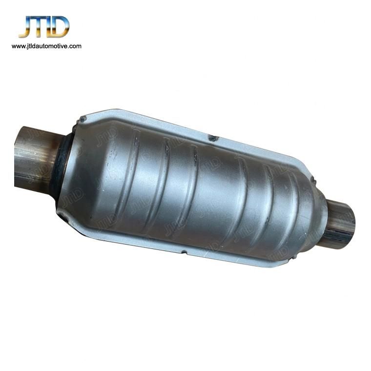 New Universal Fit Catalytic Converter 14 Inch Overall Length Catalytic Converter
