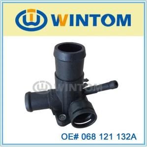 Hot Selling Coolant Water Flange, Plastic Thermostat for VW (068 121 132A)
