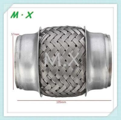 Hot Sales Stainles Steel Flexible Pipe with Interlock Liner Stainless Steel Exhaust Welded Braid Flexible Bellow Pipe