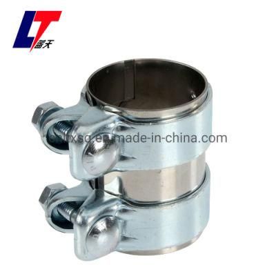 63.5mmx90mm (2.5; X3.5&quot;) Heavy Duty Exhaust Tube Pipe Sleeve Clamp Connector Joiner