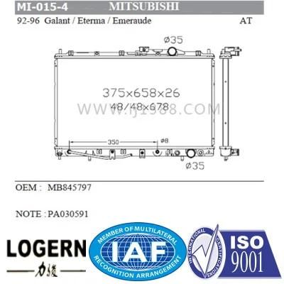 Auto Radiator for Mitsubishi Galant/Eterma/Emeraude&prime;92-96 at
