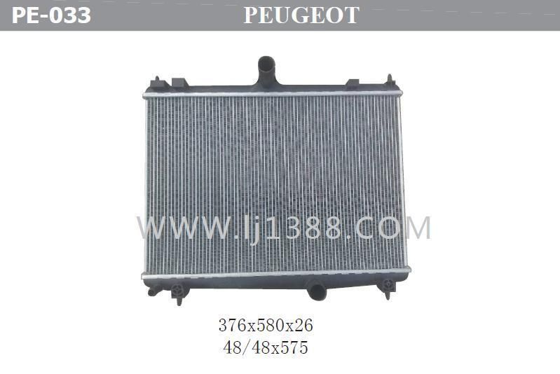 Protect Engine Aluminum Radiator for Peugeot 508