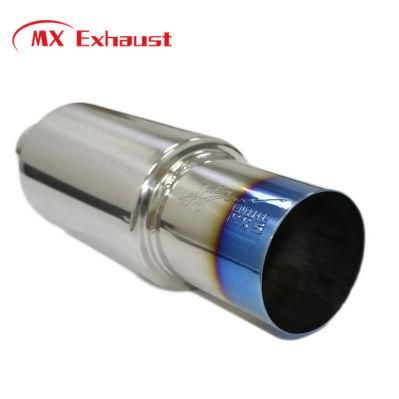 Customizable Stainless Steel Titanium Plated Exhaust Muffler Hks for Exhasut System