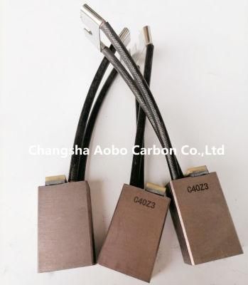 Good Commutation industry motor use metal carbon brush C40Z3