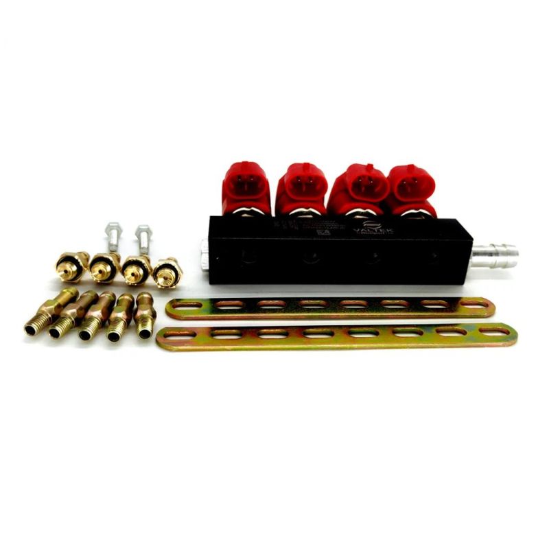 Llano Red Ln-Lvtk04 Injector Rail for Sequential Injector System