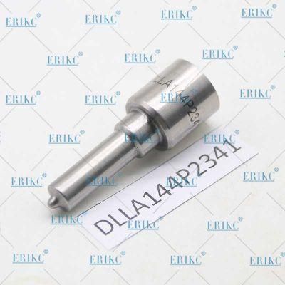 Erikc Diesel Fuel Injector Nozzle Dlla 144p2341 0433172341 Black Coated Needle Nozzle Dlla144p2341 Dlla 144 P 2341 for 0445110519