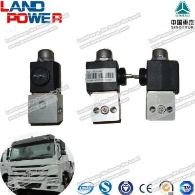Wg9100710004 Genuine Solenoid Valve HOWO Freight Carrier Truck Spare Parts with SGS Certification