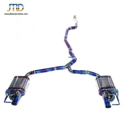Titanium Exhaust Valvetronic Catback for Mercedes Benz W205 C350 2014+