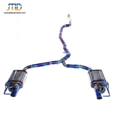 Titanium Exhaust Valvetronic Catback for Mercedes Benz W205 C350 2014+