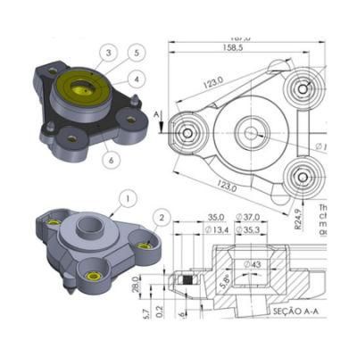 1350789080 Strut Mount for Citroen Jumper for FIAT Ducato for Peugeot Boxer