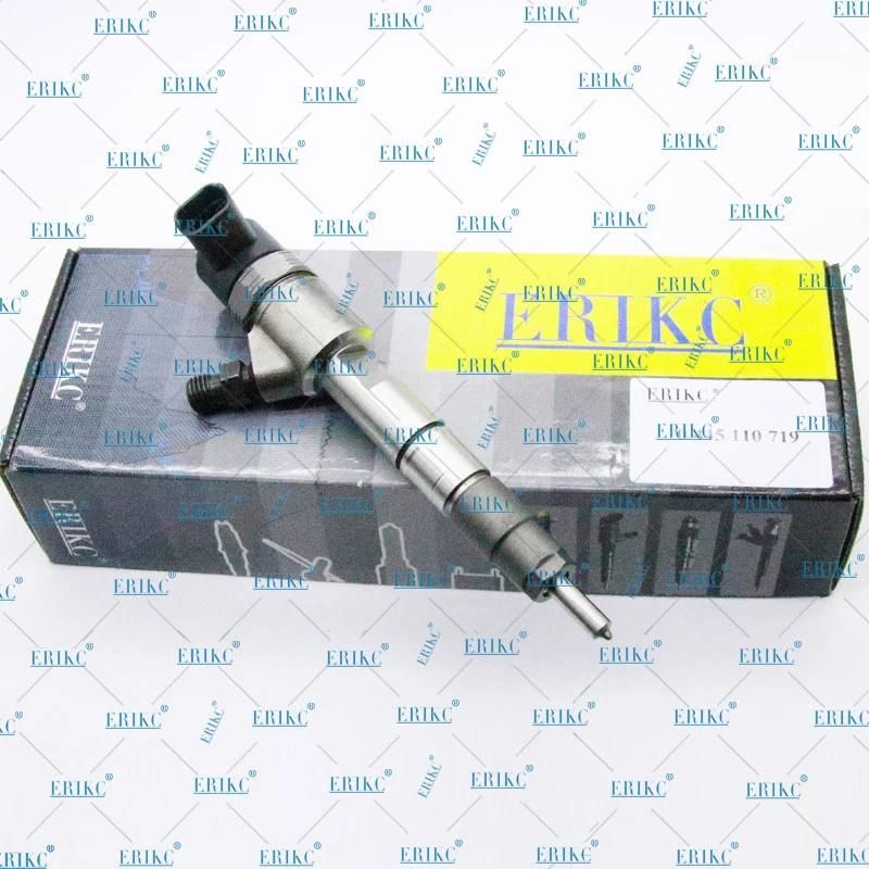 Erikc 0445110719 Spray Injector Cr Excavator Inyector 0 445 110 719 Diesel Fuel Nozzle Injector 1112100-E06 for Greatwall Hover H5