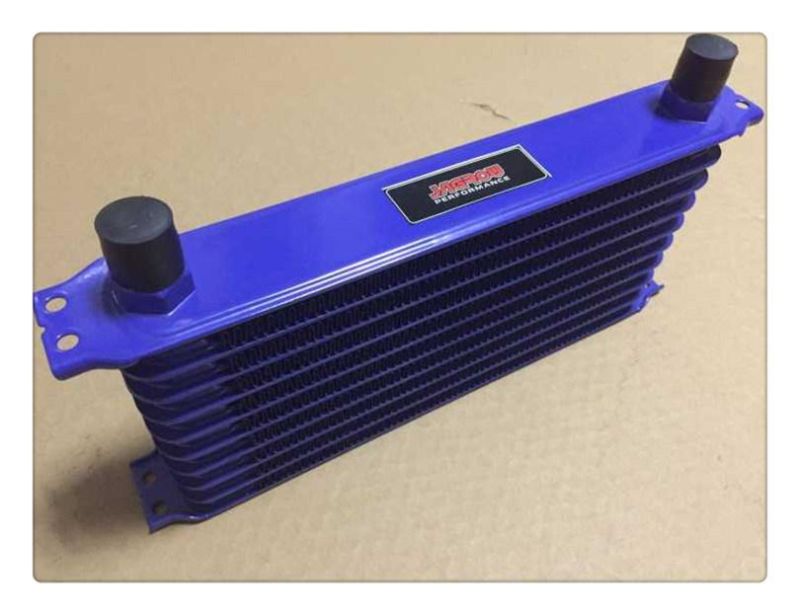 Aluminum Trust Greddy Type Blue Oil Cooler 10row with 10an Thread