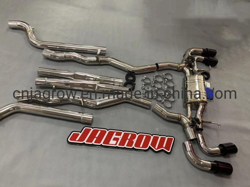 for BMW G15 M850I Stainless Steel Exhaust Catback with Carbon Fiber
