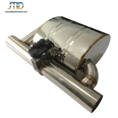 Stainless Steel Exhaust Muffler with Electric Valve Cutout Wireless Remote Controller