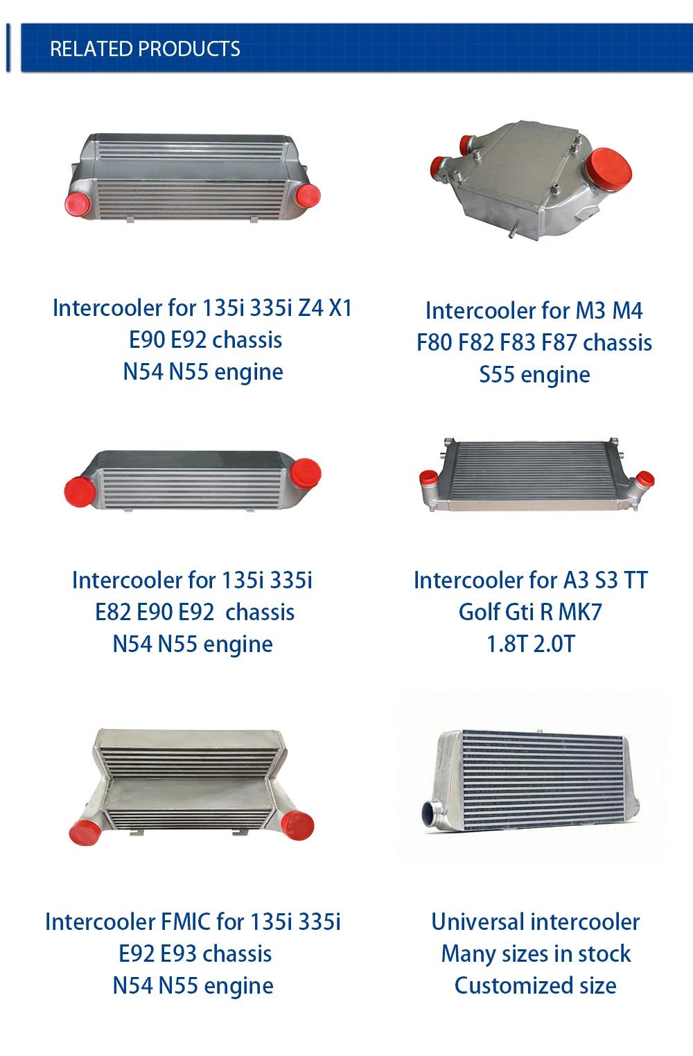 Factory Outlet Silver Intercooler for Infiniti