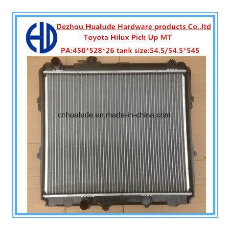Aluminum Brazed Auto Radiator for Toyoya Starlet 96′ Oe: 16400-1b010