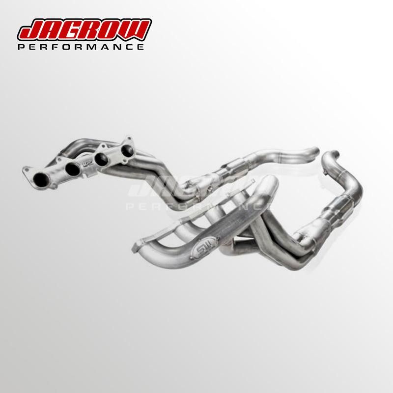 Jagrow Headers Long Tube Headers for Ford Mustang 5.0L V8 2015-2018 Downpipe