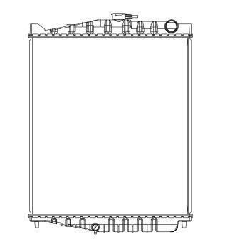 HD Truck Radiator for Ud OEM: 2140036z00