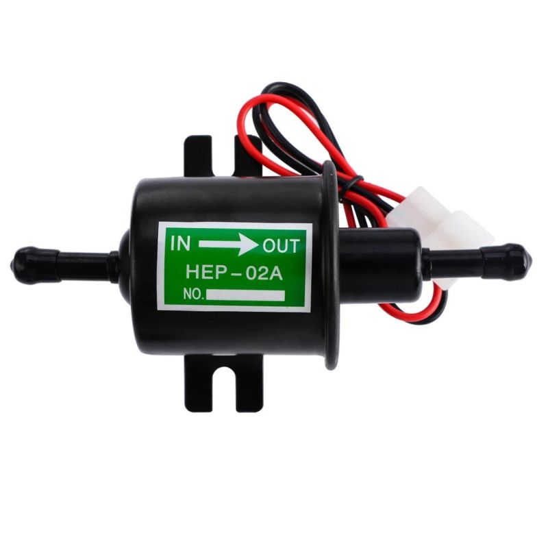 12V 4-7psi Electric Fuel Pump Universal Inline Fuel Pump Universal Low Pressure Gas Diesel Fuel Pump