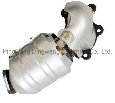 Auto Stainless Steel Catalytic Converter for Zotye T600 2.0t with Ceramic Catalyst