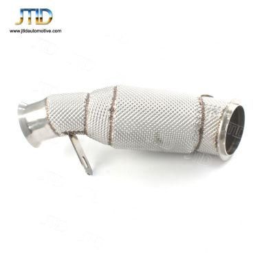 Performance Exhaust Catless Downpipe with Heat Shield for BMW M2