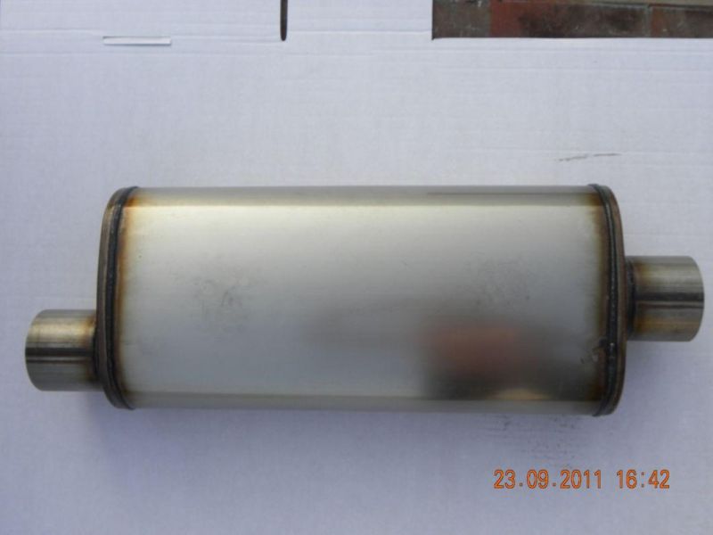 8 Inch Muffler Sport Race Silencer Customized Stainless Steel Universal Car Exhaust Muffler