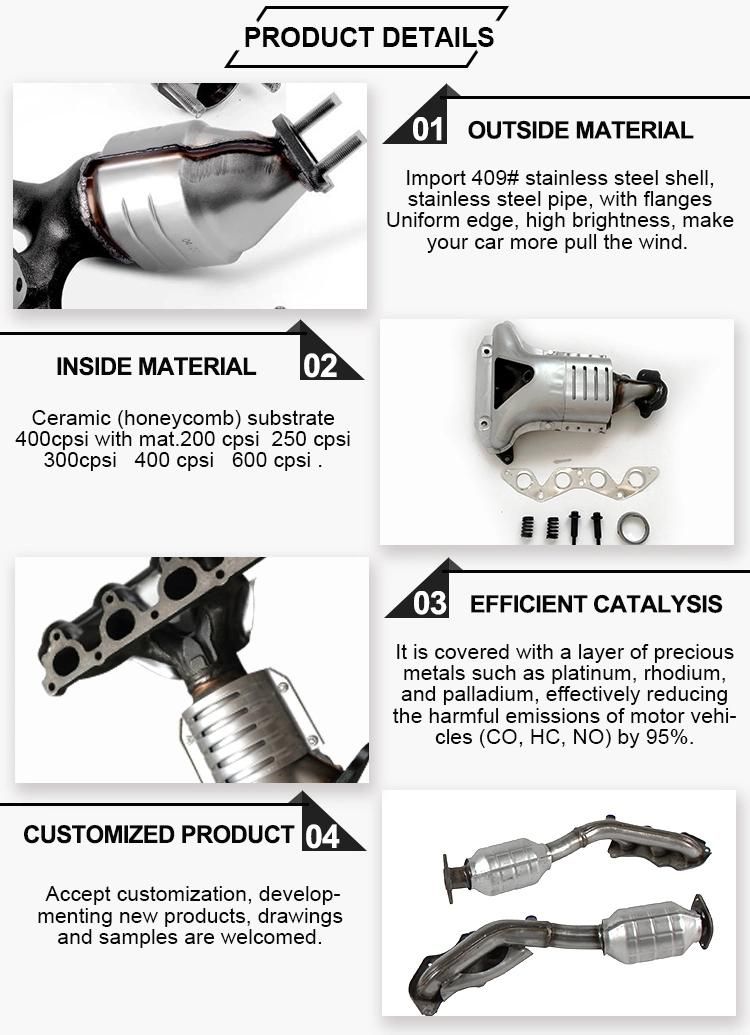 Universal Ceramic Honeycomb Catalytic Converter