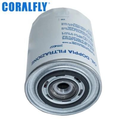 Coralfly Diesel Lube Spin-on Oil Filter 2994057 1902047 1831118 1930213 01902047 1903628 for Hitachi Case/Case Ih New Holland Iveco Filter