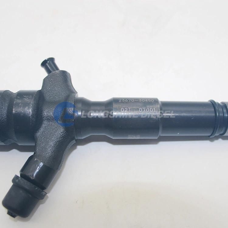 Common Rail Injector 23670-30450 for Hilux 2kd-Ftv Euro