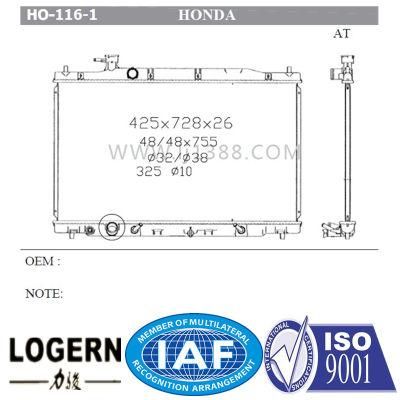 New Auto Radiator for Honda Cr-V&prime;2010-2011 2.4L at/PA26