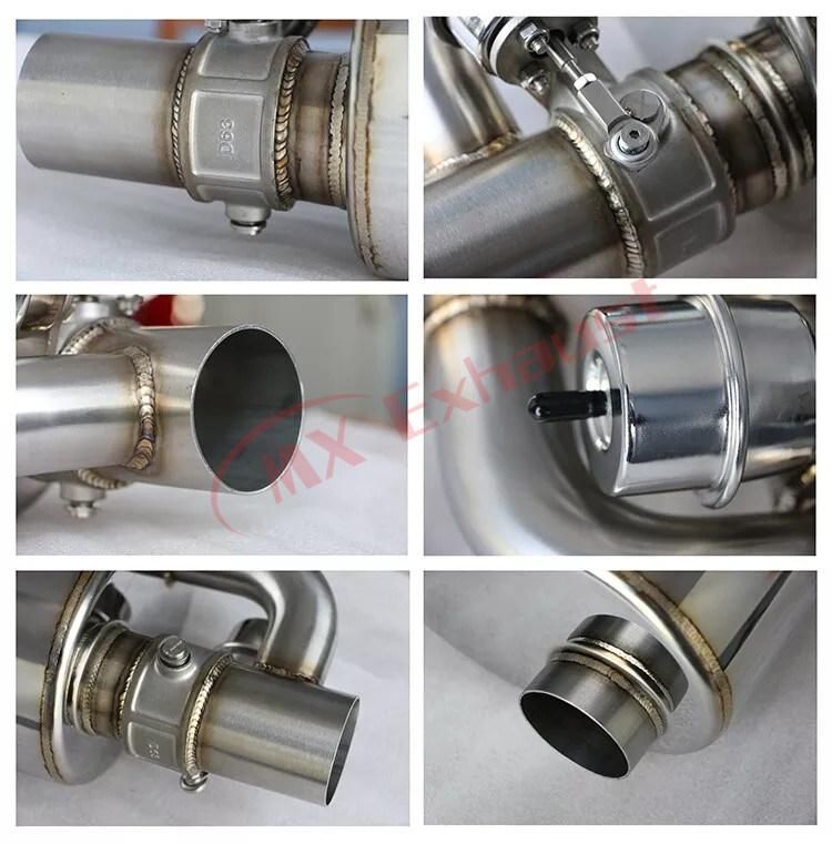 High Performance Stainless Steel SS304 Valvetronic Exhaust Muffler with Cutout Valve for Exhaust System