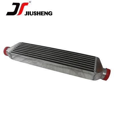 Jsy0849 OEM Retrofitting High Efficiency Front End Engine Universal Intercooler with Core Size 550*140*65mm (Diameter66.5)
