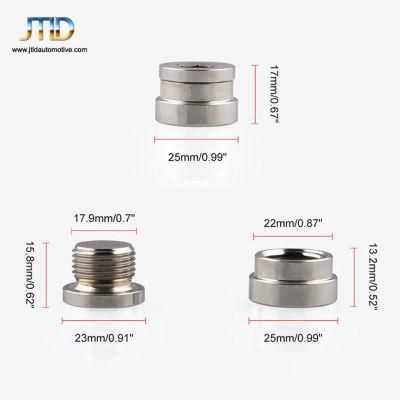 Stainless Steel O2 Oxygen Sensor Mounting Bung and Plug Nut Cap Kit Bung
