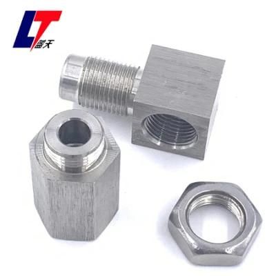 90 Degree Angled Sensor Adapter for Mini Catalytic Converter