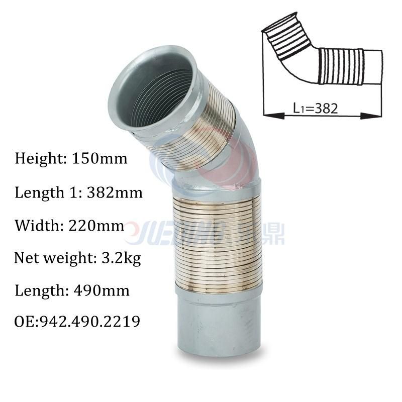 942 490 2219/942.490.2019/942.490.3119 Exhaust Flexible Pipe