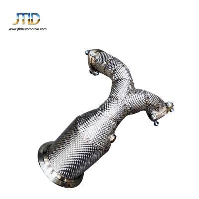 High Quality Exhaust Downpipe for Audi S4 S5 B9 V6t 3.0t 2018+