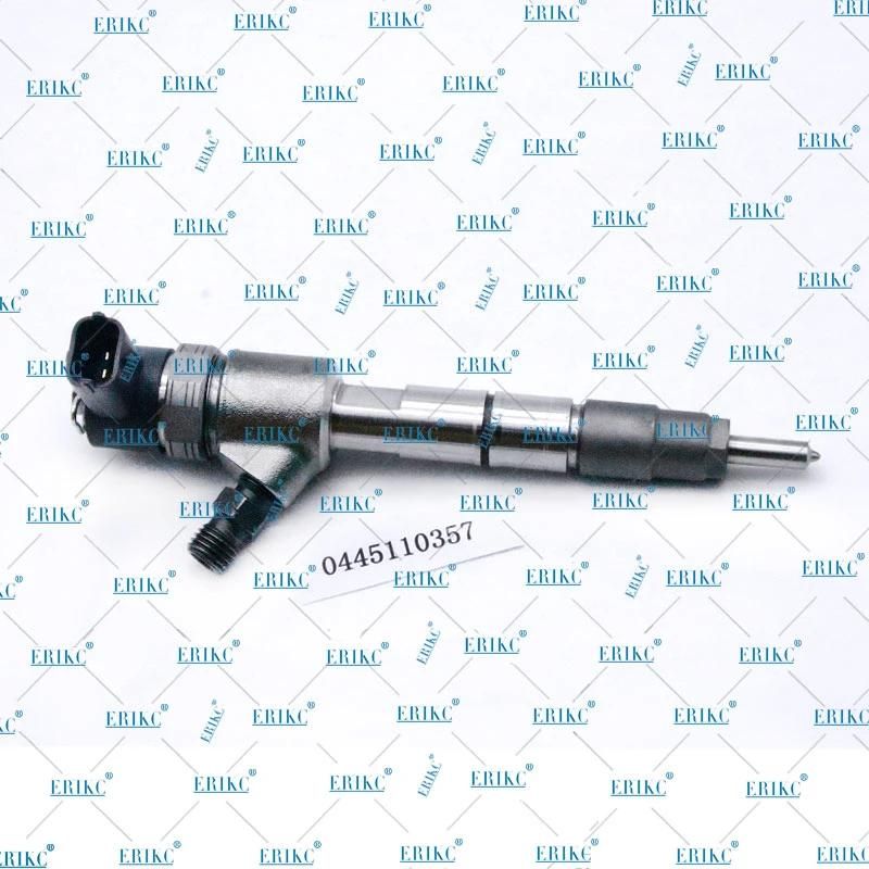 Erikc 0 445 110 357 Diesel Engine Ca4d28cr2l Fuel Injector 0445110357 Spare Parts Common Rail Injection 0445 110 357