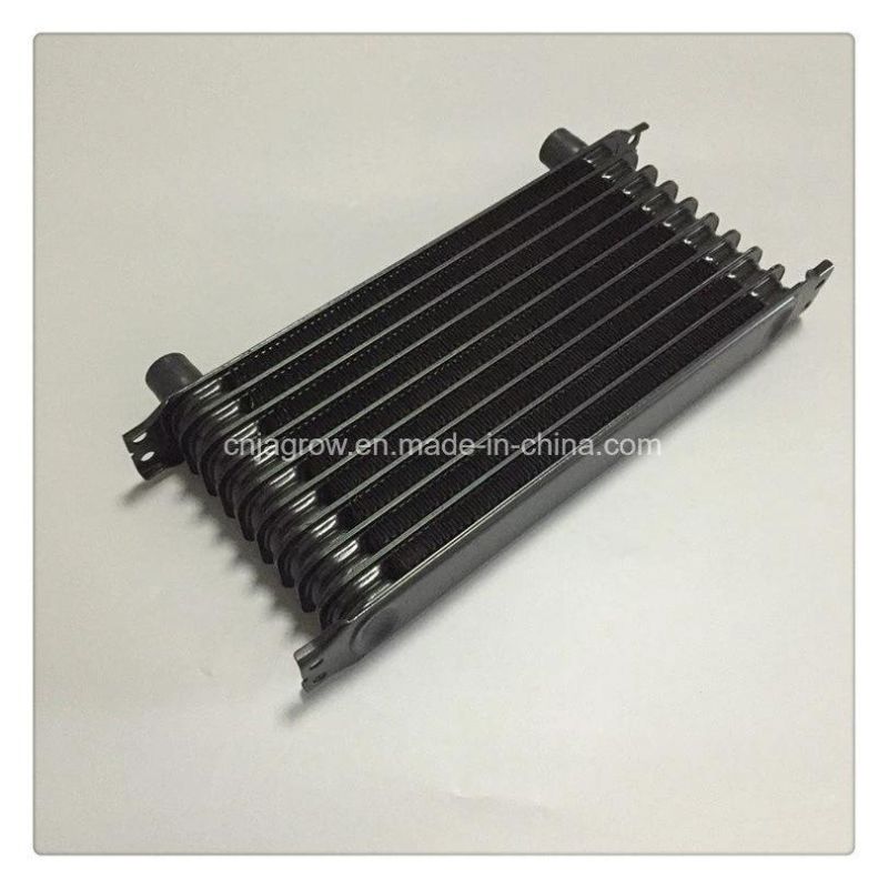 Aluminum Trust Greddy Type Oil Cooler 10row with An10 Thread