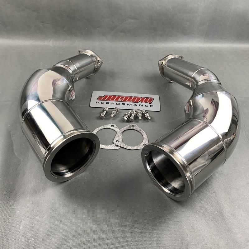 Full SS304 Downpipe with Heat Shield for Audi RS6 RS7 C8 2019+