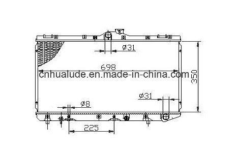 Aluminum Auto Car Radiator Price